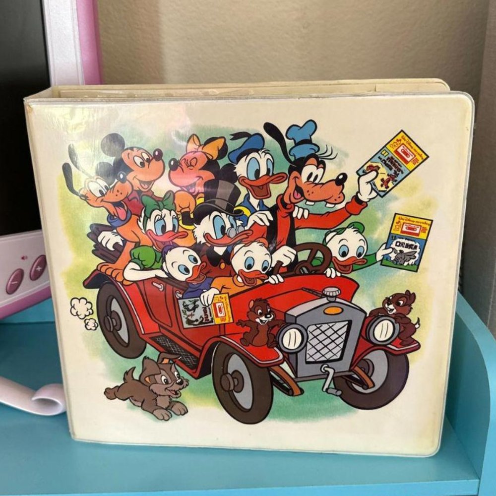 1979 DISNEY'S TAKE-A-TAPE ALONG CASE
